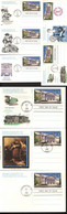 UX151 8 Postal Cards FDC 1990 - 1981-00