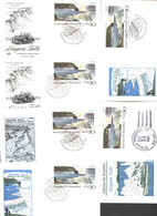 UX158 6 Postal Cards FDC 1991 - 1981-00