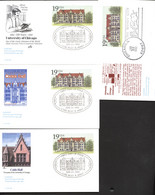 UX161 4 Postal Cards FDC 1992 - 1981-00