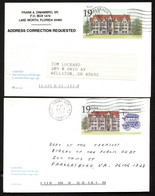 UX161 Postal Cards West Palm Beach CA + West Jersey GMF NJ 1992-97 - 1981-00