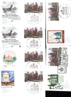 UX162 6 Postal Cards FDC 1992 - 1981-00