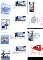 UX163 6 Postal Cards FDC 1992 - 1981-00