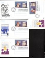 UX168 4 Postal Cards FDC 1993 - 1981-00