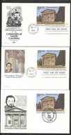 UX170 3 Postal Cards FDC 1993 - 1981-00