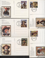 UX178-197 LEGENDS OF THE WEST Postal Cards FDC Colorano Tucson AZ 1994 Cat.$35.00+ - 1981-00