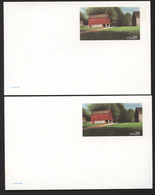 USA UX198 Postal Cards VARIANTS OF FLUORESCENSE  Mint 1995 - 1981-00