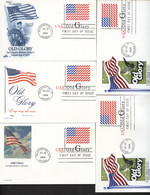 UX199 5 Postal Cards FDC 1994 - 1981-00