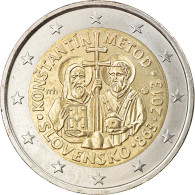 Slovaquie, 2 Euro, Cyrille, Methode, 2013, Kremnica, SPL, Bi-Metallic, KM:128 - Slowakei