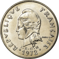 Monnaie, Nouvelle-Calédonie, 20 Francs, 1972, Paris, SPL, Nickel, KM:12 - Nouvelle-Calédonie