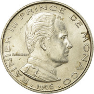 Monnaie, Monaco, Rainier III, Franc, 1966, TTB, Nickel, KM:140, Gadoury:150 - 1960-2001 Nouveaux Francs