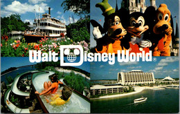 Florida Orlando Walt Disney World Goofey Mickey & Pluto Richard F Irvine Steamboat & More - Orlando