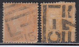 1865 British East India Used, Two Annas Shades, Elephant Watermark - 1854 Compagnie Des Indes