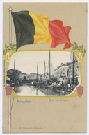 Bruxelles -  Quai Aux Briques - Panoramische Zichten, Meerdere Zichten