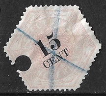 1877-1903 Telegramzegels 15 Cent Lila En Zwart NVPH TG 5 - Telégrafos