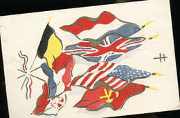 DRAPEUX EN RELIEF CROIS DE LORRAINE - Andere & Zonder Classificatie