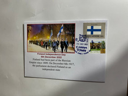 (4 M 4) Finland Independence Day - National Day -  With Finland UN Stamp + OZ Stamp - 6-12-2022 - Andere