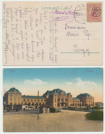 Romania WW1 Postcard 1919 Arad To Lugoj With Rare MARUL ROSU Censormark And Interesting Written Text - World War 1 Letters