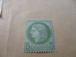 TP France Cérès Charnière N° 53 - 1871-1875 Ceres