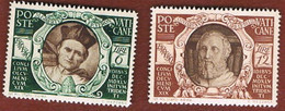 VATICANO - UNIF. E9.E10 ESPRESSO  - 1946 4^ CENTENARIO DEL  CONCILIO DI TRENTO (SERIE COMPLETA DI 2) -  (MINT) ** - Espresso