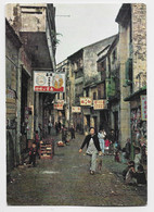 MACAU CONGRESSO MEDICINA + 10AVOS DEFAUT CARD ESCALE A MACAO RUE PUB FRANCE AMORA - Storia Postale