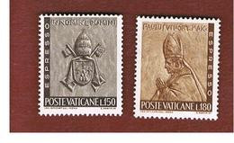 VATICANO - UNIF. E17.E18 ESPRESSO  - 1966 IL  LAVORO DELL' UOMO (SERIE COMPLETA DI 2) -  (MINT) ** - Priority Mail