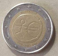 2009 -  SLOVENIA - MONETA IN EURO -  (COMMEMORATIVA)  DEL VALORE DI 2,00  EURO -  USATA- - Slovenia