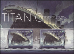 BL200**(4228/4229) - Titanic - Émission Commune Avec Åland / Gemeenschappelijke Uitgifte Met Åland - MONDE - 2002-… (€)