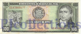 PERU' 100 SOLES ORO 1974 PICK 102c UNC - Pérou