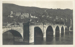 Heidelberg Schloss Und Brucke 1929 - Heidelberg