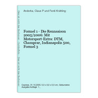 Formel 1 - Die Rennsaison 2005/2006: Mit Motorsport-Extra: DTM, Champcar, Indianapolis 500, Formel 3 - Deportes