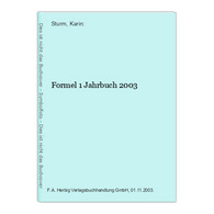 Formel 1 Jahrbuch 2003 - Deportes