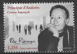 Andorra - 2017 Pilar Riveraygua Ed 460 (**) - Ungebraucht