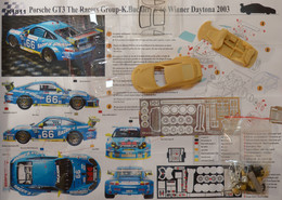 Porsche GT3  "The Racer's Group - K. Buckler" N°66 1ere 24H De Daytona 2003 - Kit Provence Moulage - Altri & Non Classificati