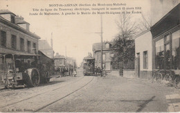 76 - MONT SAINT AIGNAN - (Section Du Mont Aux Malades) Tête De Ligne De Tramway électrique.... - Mont Saint Aignan