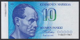 Finland 10 Markka 1986 P113 (sign.Kullberg & Koivikko) UNC - Finlande