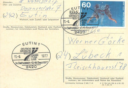 Deutschland Postkarte Eutin 1977 - Postkarten - Gebraucht