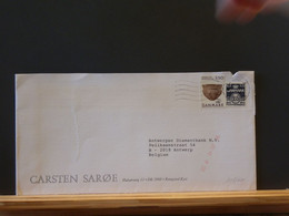 101/610  LETTER DANMARK  1993 TO BELG. - Briefe U. Dokumente