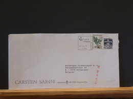 101/611 LETTER DANMARK  1993 TO BELG. - Cartas & Documentos