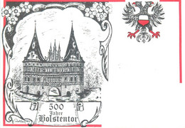 Deutschland Postkarte 500 Jahre Holstentor - Postkarten - Gebraucht