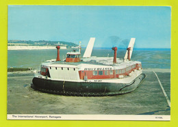 Aéroglisseurs The International Hoverport Ramsgate N°R1159L Hovercraft HOVERLLOYD VOIR DOS - Aéroglisseurs