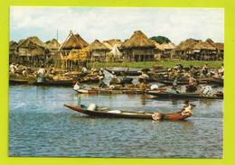 BENIN N°187 Cité Lacustre De GANVIE Pirogues M. Franceski Cotonou - Benin