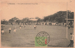 CPA NOUVELLE CALEDONIE - Nouméa - Une Partie De Foot Ball à L'anse Vata - Sport Football - New Caledonia