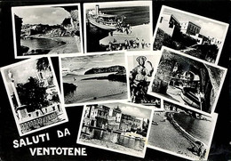 VENTOTENE ( LATINA ) SALUTI / VEDUTINE - EDIZIONE IACONO - SPEDITA 1959 (13447) - Latina