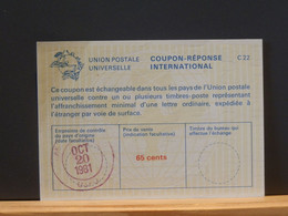 101/625A   COUPON-REPONSE INTERNATIONAL 1981   65C - Other & Unclassified