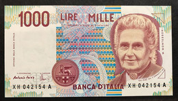 1000 LIRE Maria MONTESSORI Serie Sostitutiva XH Fds LOTTO 1800 - 1000 Lire