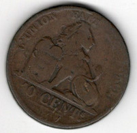 Piece  De Monnaie   10 Centimes  1832 Leopold Premier - 10 Cents