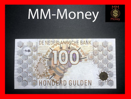 NETHERLANDS  100 Gulden  9.1.1992   P.  101   AXF - 100 Florín Holandés (gulden)