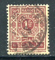 MAROC- Taxe Y&T N°53- Oblitéré - Timbres-taxe