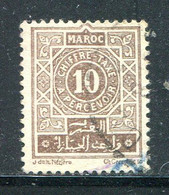 MAROC- Taxe Y&T N°29- Oblitéré - Portomarken