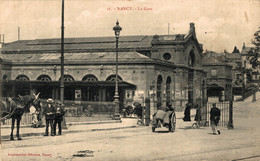 N°101591 -cpa Nancy -la Gare- - Stations - Zonder Treinen